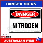DANGER SIGN - DS-050 - NITROGEN